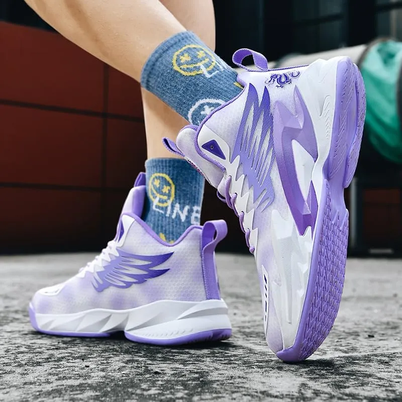 Mens Basketball Shoes Fashion Running Shoes Breathable Non-Slip Outdoor Casual Lightweight Sport Volleyball Shoes