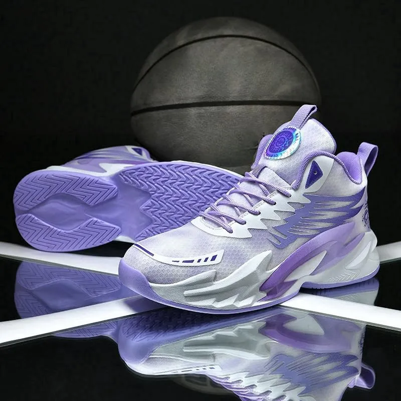 Mens Basketball Shoes Fashion Running Shoes Breathable Non-Slip Outdoor Casual Lightweight Sport Volleyball Shoes