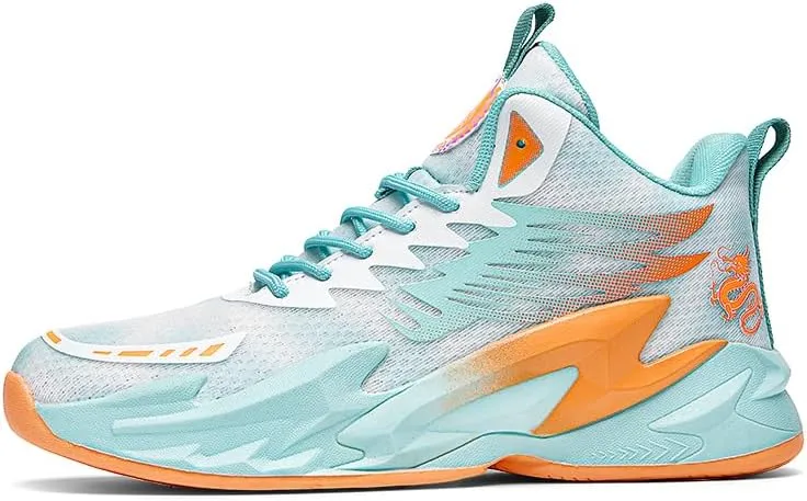 Mens Basketball Shoes Fashion Running Shoes Breathable Non-Slip Outdoor Casual Lightweight Sport Volleyball Shoes