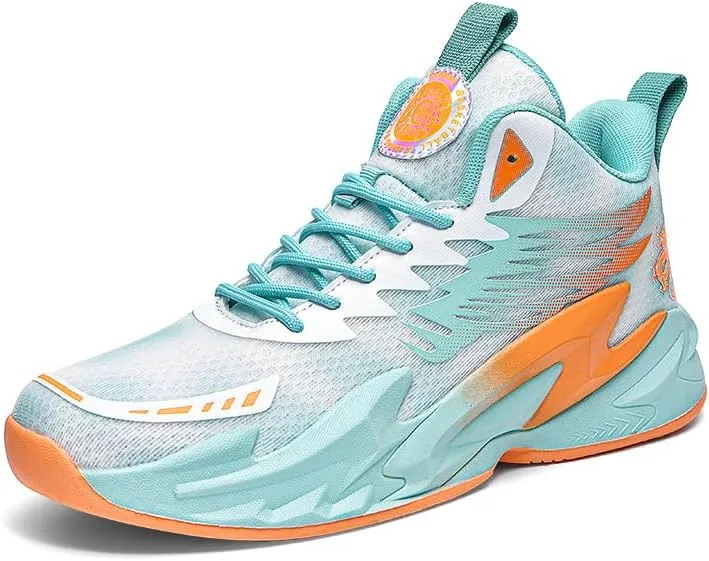 Mens Basketball Shoes Fashion Running Shoes Breathable Non-Slip Outdoor Casual Lightweight Sport Volleyball Shoes