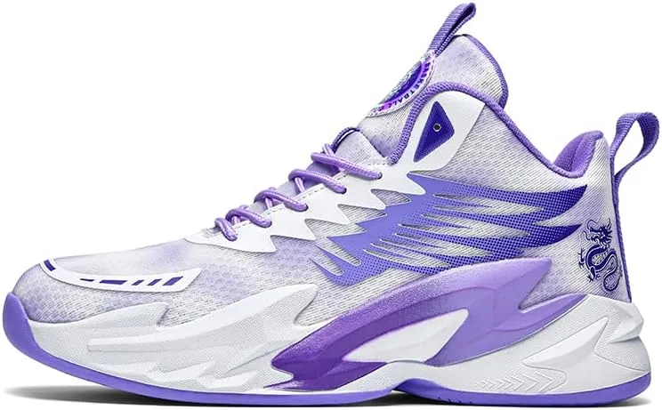 Mens Basketball Shoes Fashion Running Shoes Breathable Non-Slip Outdoor Casual Lightweight Sport Volleyball Shoes