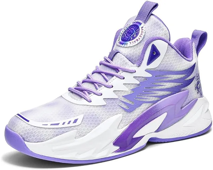 Mens Basketball Shoes Fashion Running Shoes Breathable Non-Slip Outdoor Casual Lightweight Sport Volleyball Shoes