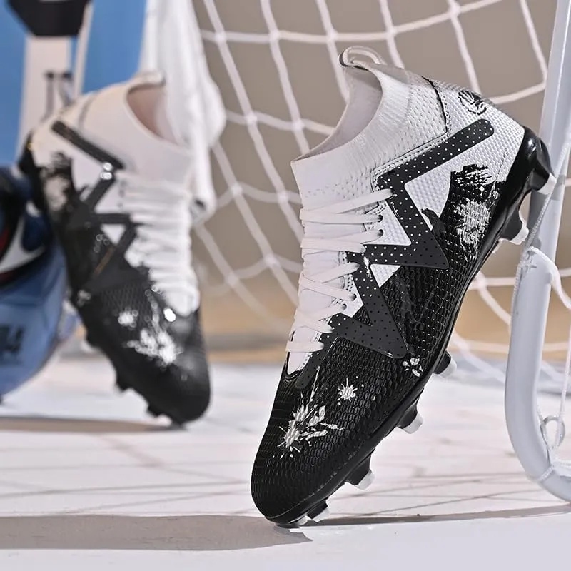 Men's football boots FG anti -slip sole indoor and outward football shoes tennis shoes