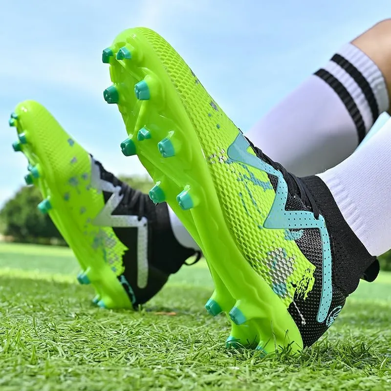 Men's football boots FG anti -slip sole indoor and outward football shoes tennis shoes