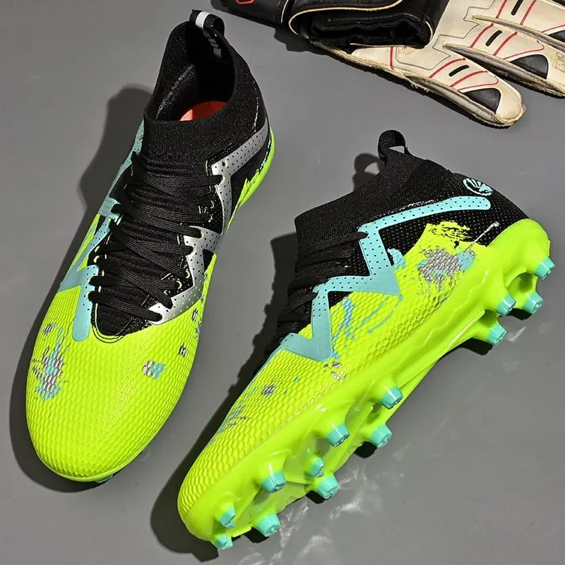 Men's football boots FG anti -slip sole indoor and outward football shoes tennis shoes