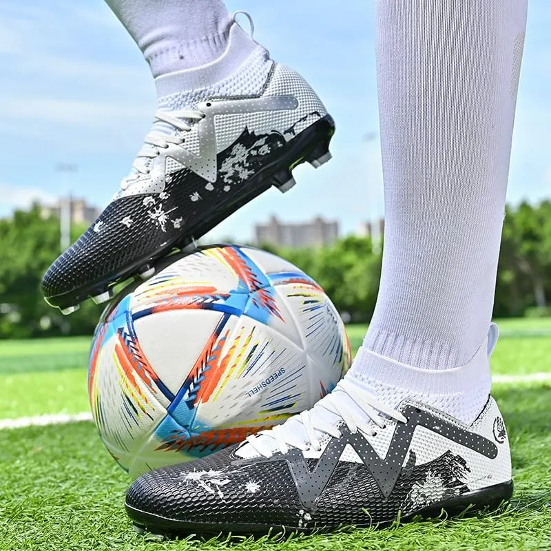 Men's football boots FG anti -slip sole indoor and outward football shoes tennis shoes