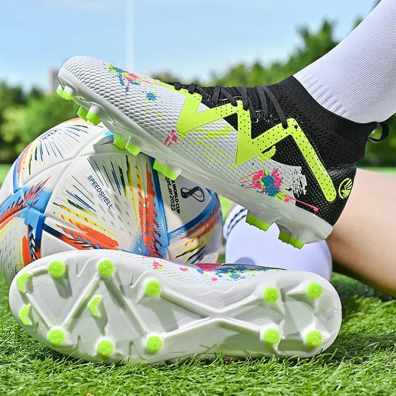 Men's football boots FG anti -slip sole indoor and outward football shoes tennis shoes