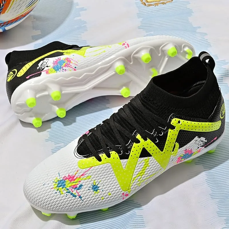 Men's football boots FG anti -slip sole indoor and outward football shoes tennis shoes