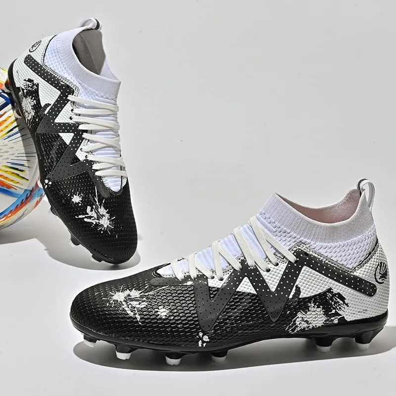 Men's football boots FG anti -slip sole indoor and outward football shoes tennis shoes