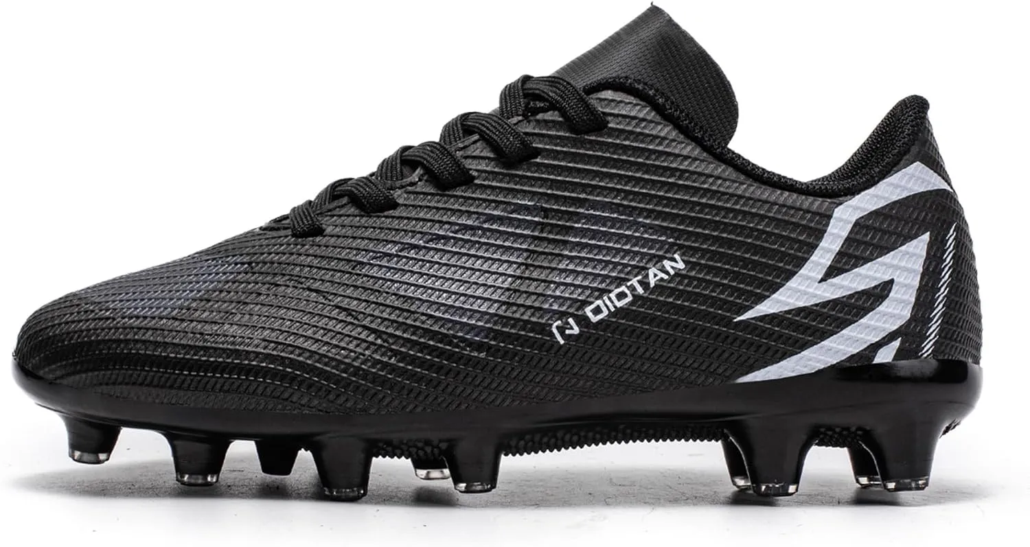 Men's Low Cut Soccer Shoes, Lightweight Outdoor Training Boots, Durable, wear-Resistant, Easy to Clean