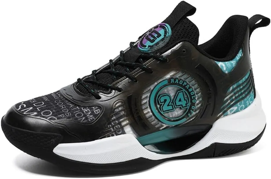 Men's Women's Basketball Shoes High Top Ultra-Light Fashion Anti Slip Breathable Sneakers