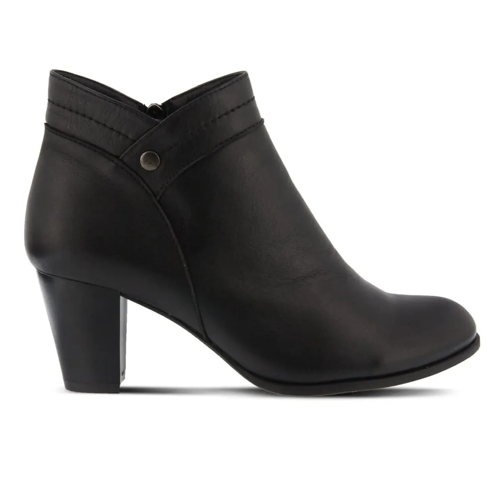 Spring Step Shoes Itilia Women's Elegant and Comfortable Leather Pull-On Booties