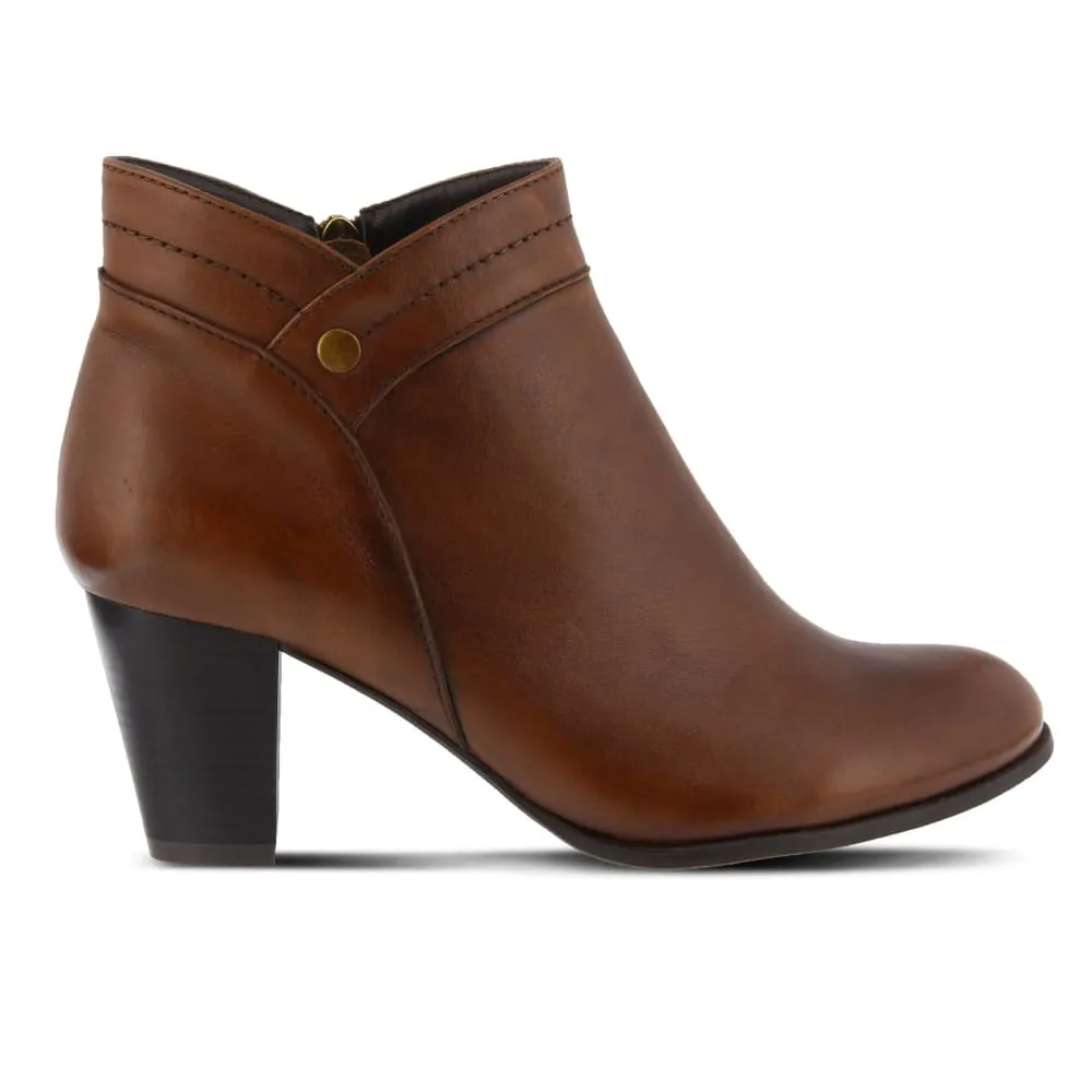Spring Step Shoes Itilia Women's Elegant and Comfortable Leather Pull-On Booties