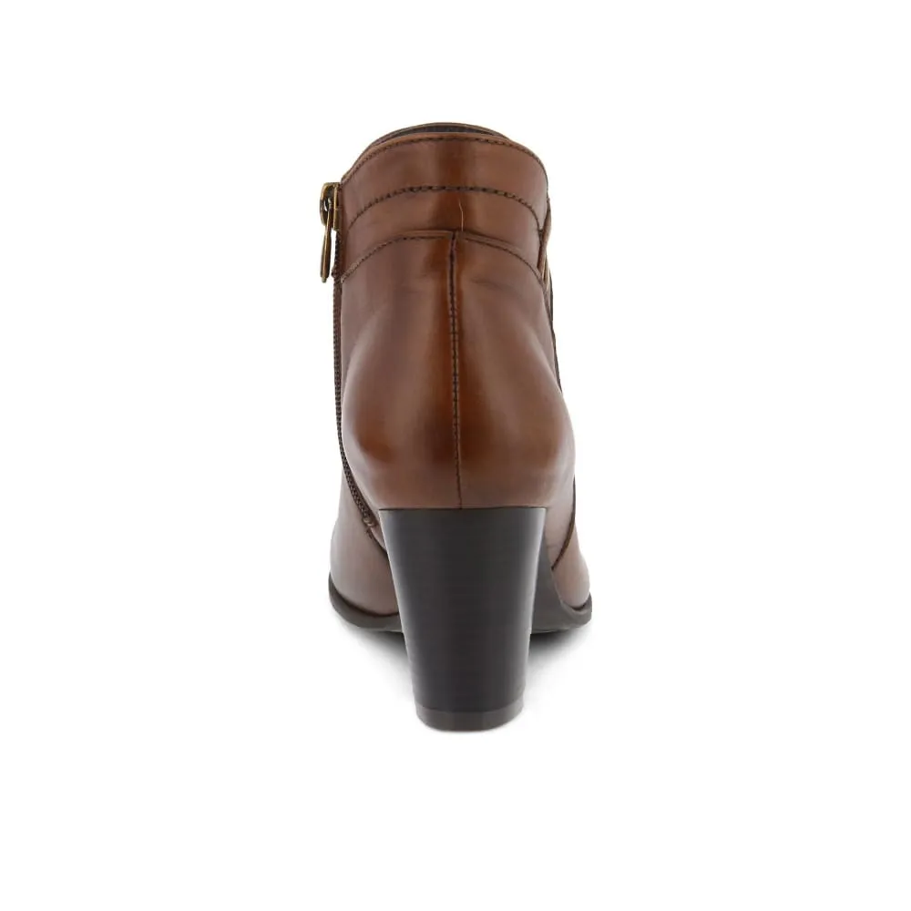Spring Step Shoes Itilia Women's Elegant and Comfortable Leather Pull-On Booties