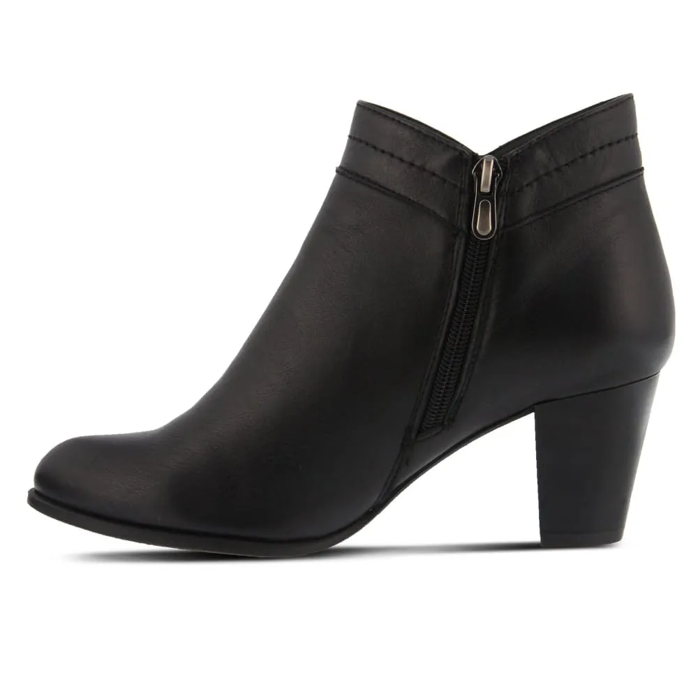 Spring Step Shoes Itilia Women's Elegant and Comfortable Leather Pull-On Booties
