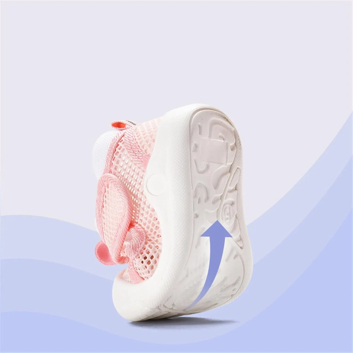 Toddler Girls Mesh Sandals Foam Soft Sole Hook And Loops Ankle Shoes Summer Casual Cute Funny Trendy Sneaker For Kids