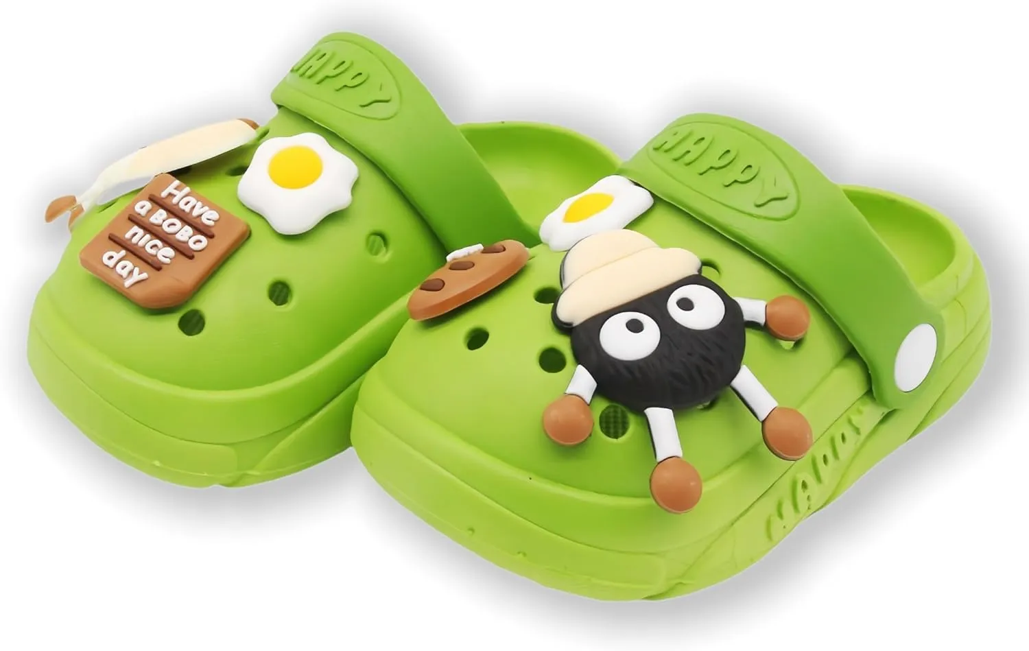 Toddler Shoes Clogs Slide Sandals for 0-8yrs Kids Unisex for Girls and Boys Garden Shoes Cartoon Slides Slip-Resistance Sandals Beach Pool Slippers