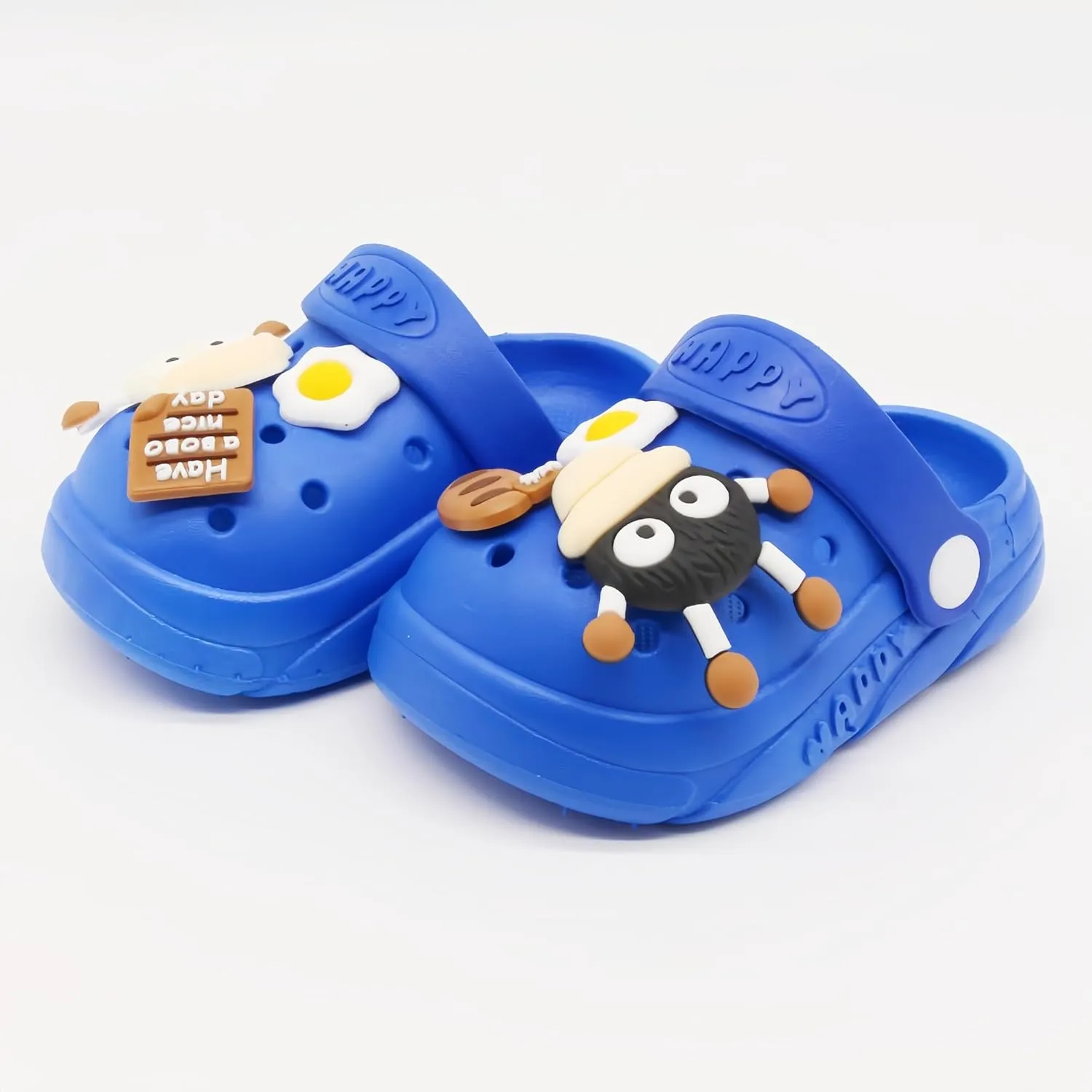 Toddler Shoes Clogs Slide Sandals for 0-8yrs Kids Unisex for Girls and Boys Garden Shoes Cartoon Slides Slip-Resistance Sandals Beach Pool Slippers