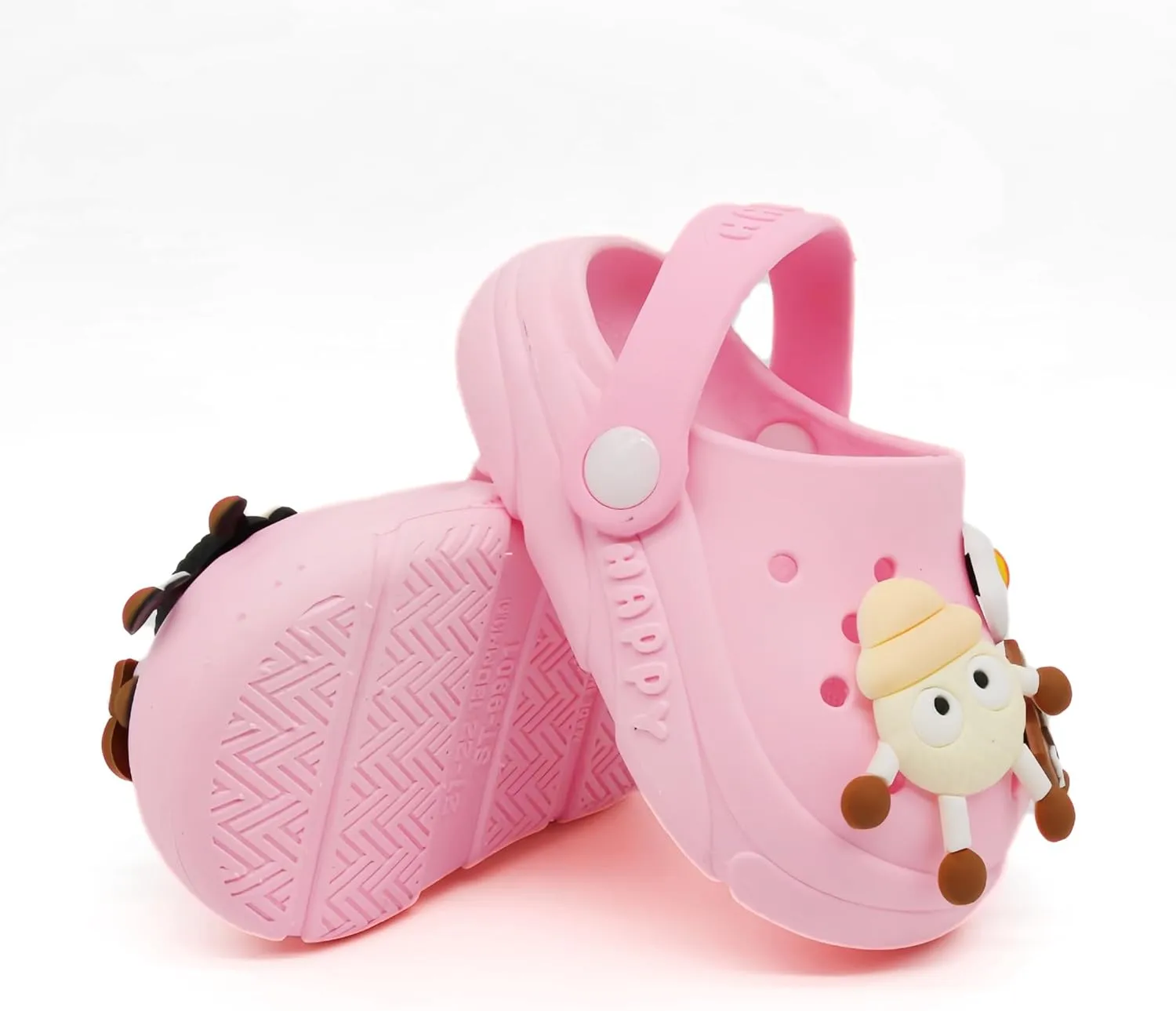 Toddler Shoes Clogs Slide Sandals for 0-8yrs Kids Unisex for Girls and Boys Garden Shoes Cartoon Slides Slip-Resistance Sandals Beach Pool Slippers