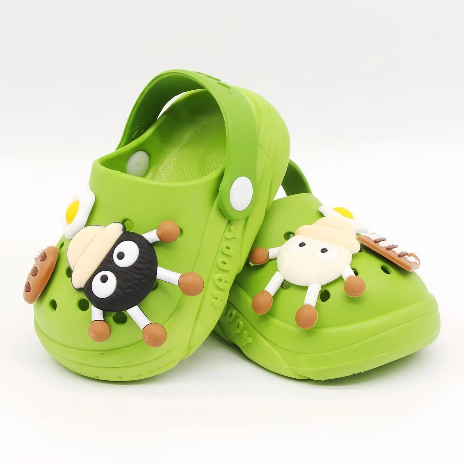 Toddler Shoes Clogs Slide Sandals for 0-8yrs Kids Unisex for Girls and Boys Garden Shoes Cartoon Slides Slip-Resistance Sandals Beach Pool Slippers