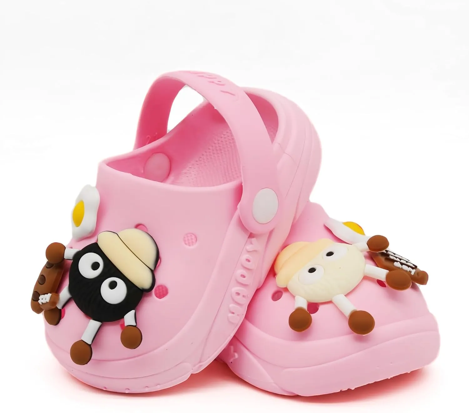 Toddler Shoes Clogs Slide Sandals for 0-8yrs Kids Unisex for Girls and Boys Garden Shoes Cartoon Slides Slip-Resistance Sandals Beach Pool Slippers