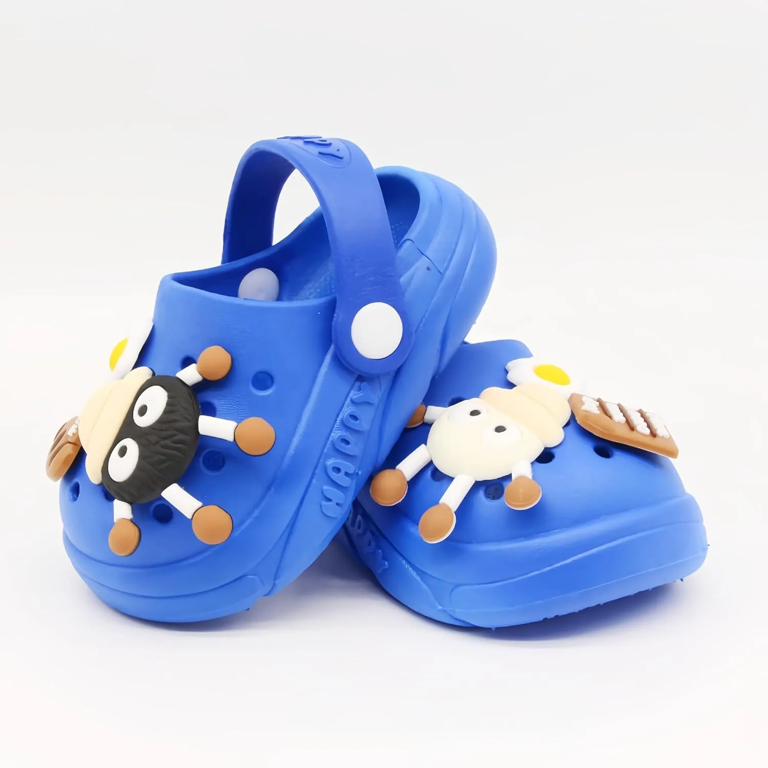 Toddler Shoes Clogs Slide Sandals for 0-8yrs Kids Unisex for Girls and Boys Garden Shoes Cartoon Slides Slip-Resistance Sandals Beach Pool Slippers