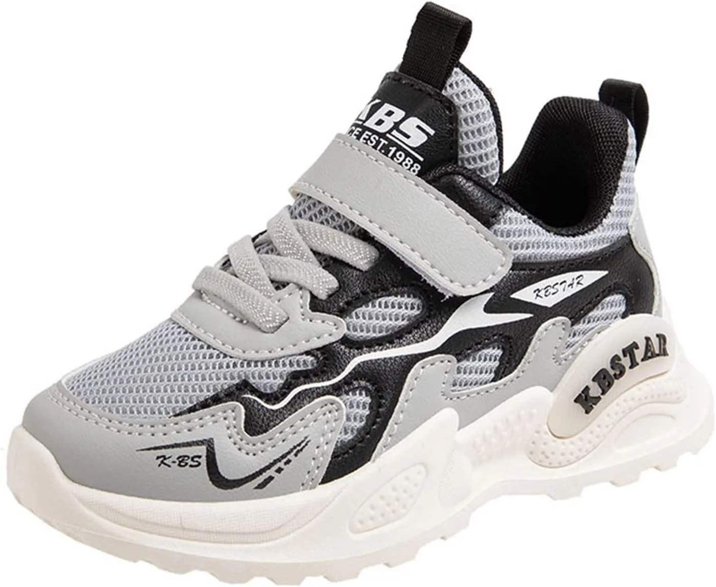 Toddler Shoes Girls Boys Non Slip Athletic Sneaker Lightweight Mesh Breathable Kids Slip on Tennis Shoes