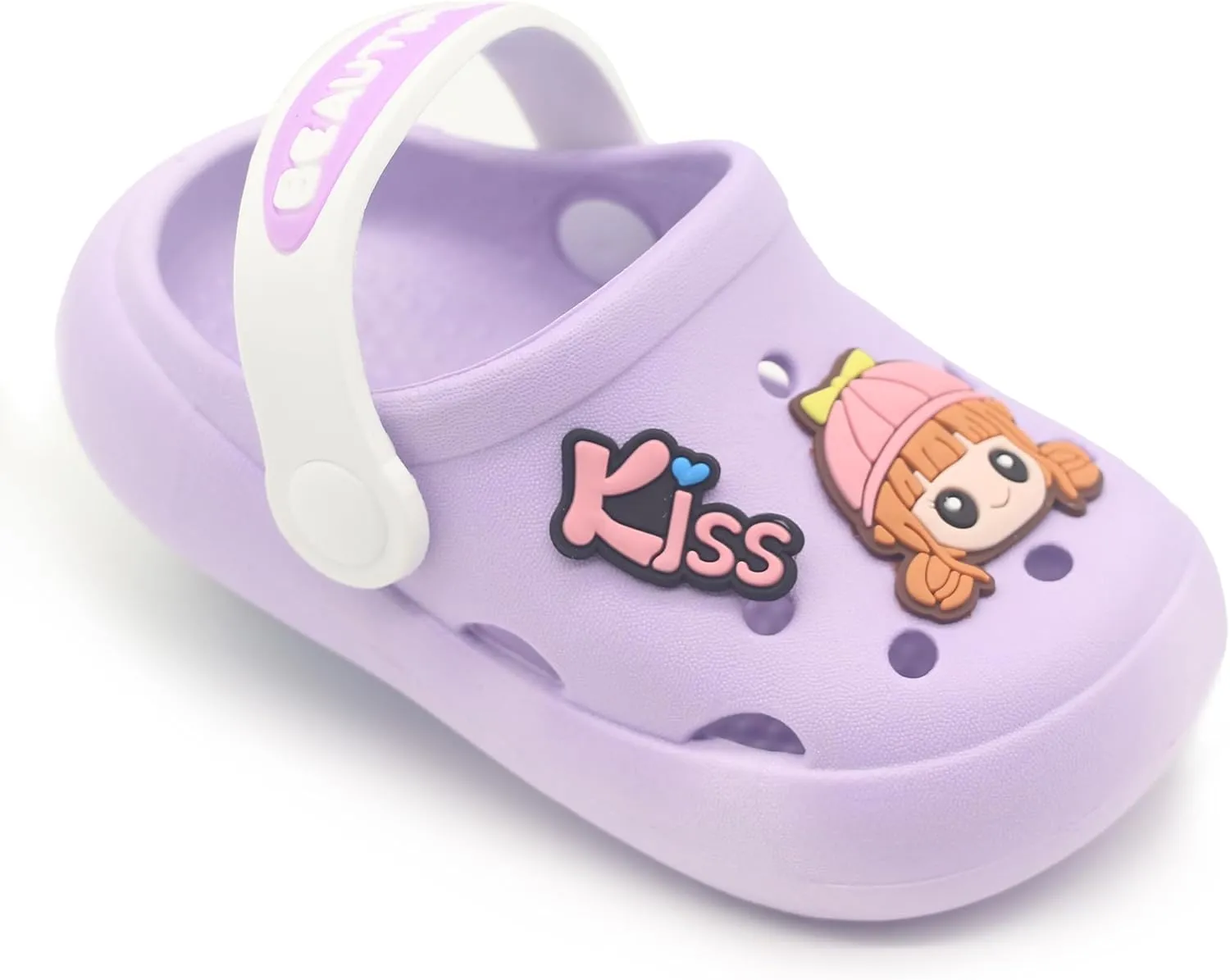Toddler Shoes Little Kid Clogs Slide Sandals for 0-8yrs Kids Unisex Girls Shoes and Boys Shoes Garden Shoes Cartoon Slides Slip-Resistance Sandals Beach Slippers