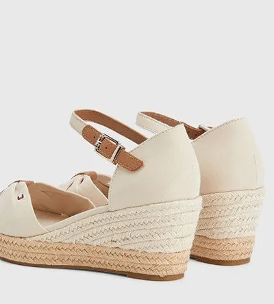 TOMMY HILFIGER OPEN TOE WEDGE