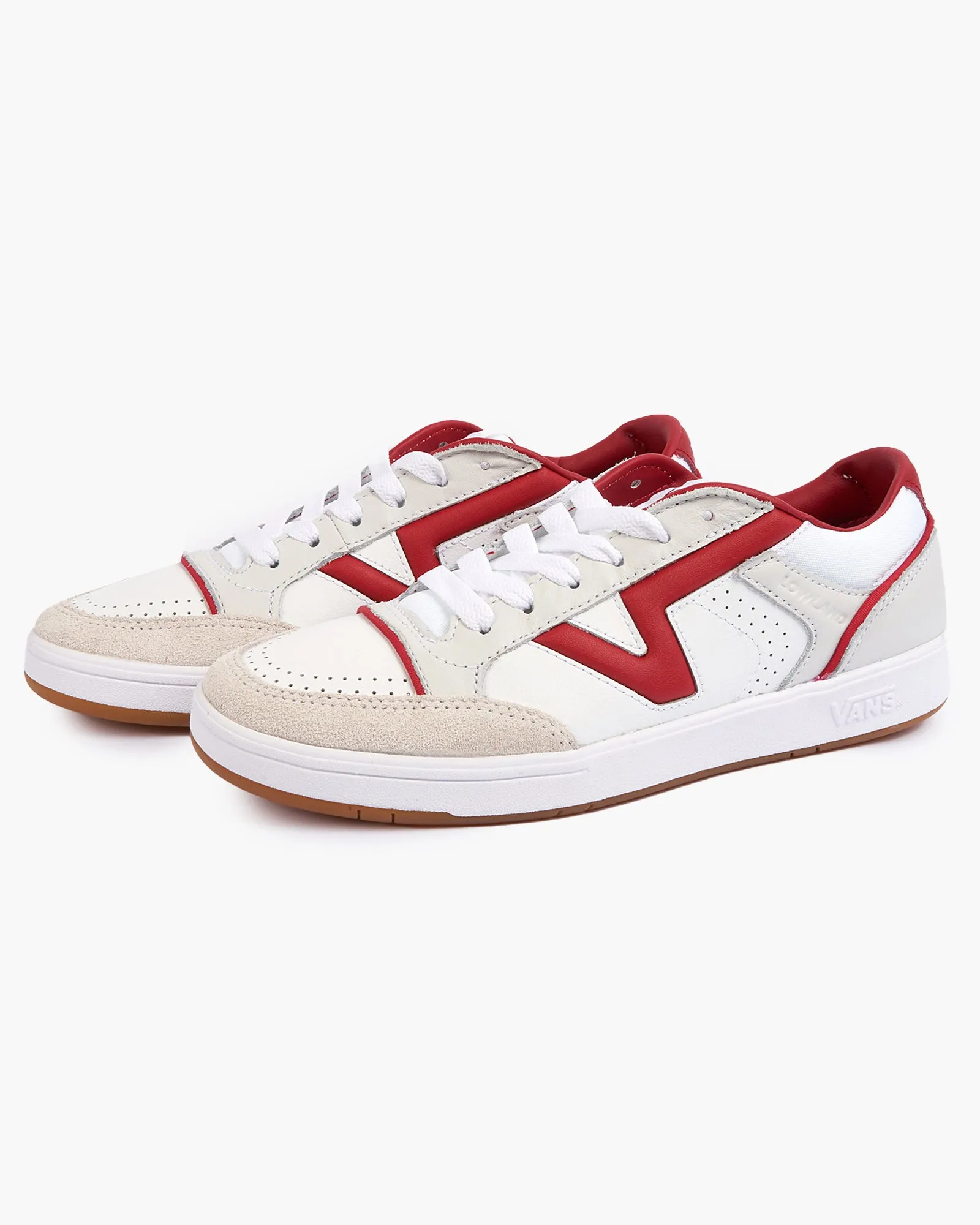 Vans Lowland CC JMP - Court Red / White