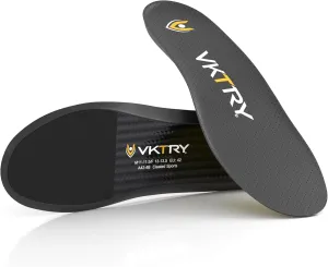 VKTRY Gold Performance InsolesCustomized Carbon Fiber Inserts, Cleated ShoesFootball, Baseball, Softball, Lacrosse, Golf & MoreRun Faster, Jump Higher, Recover Quicker, Protect Against Injury