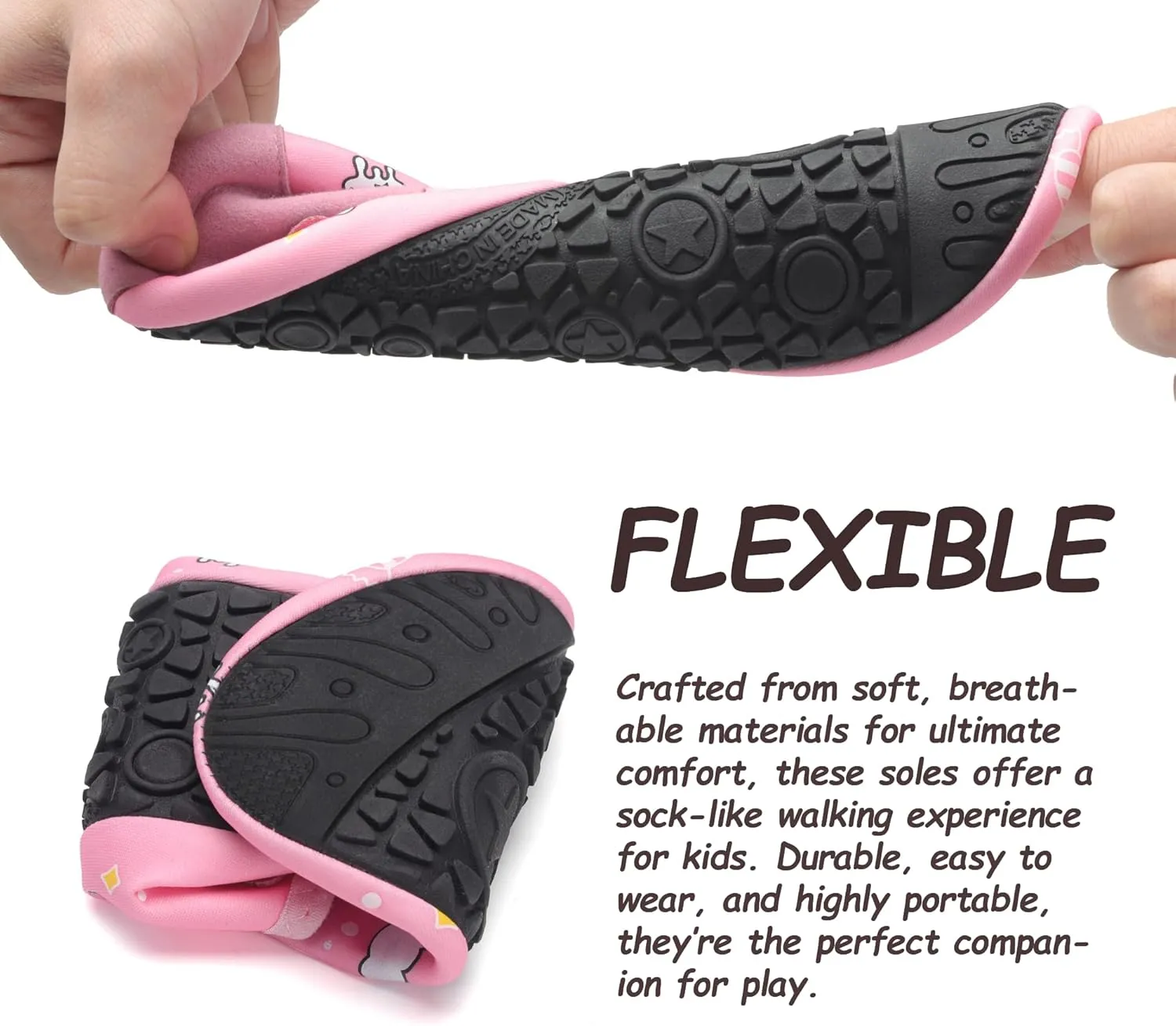 Water Shoes for Kids,Swim Shoes Boys Color Changing Cartoon,Girls Beach Shoes,Toddler Aqua Socks Zapato de Agua para Nios
