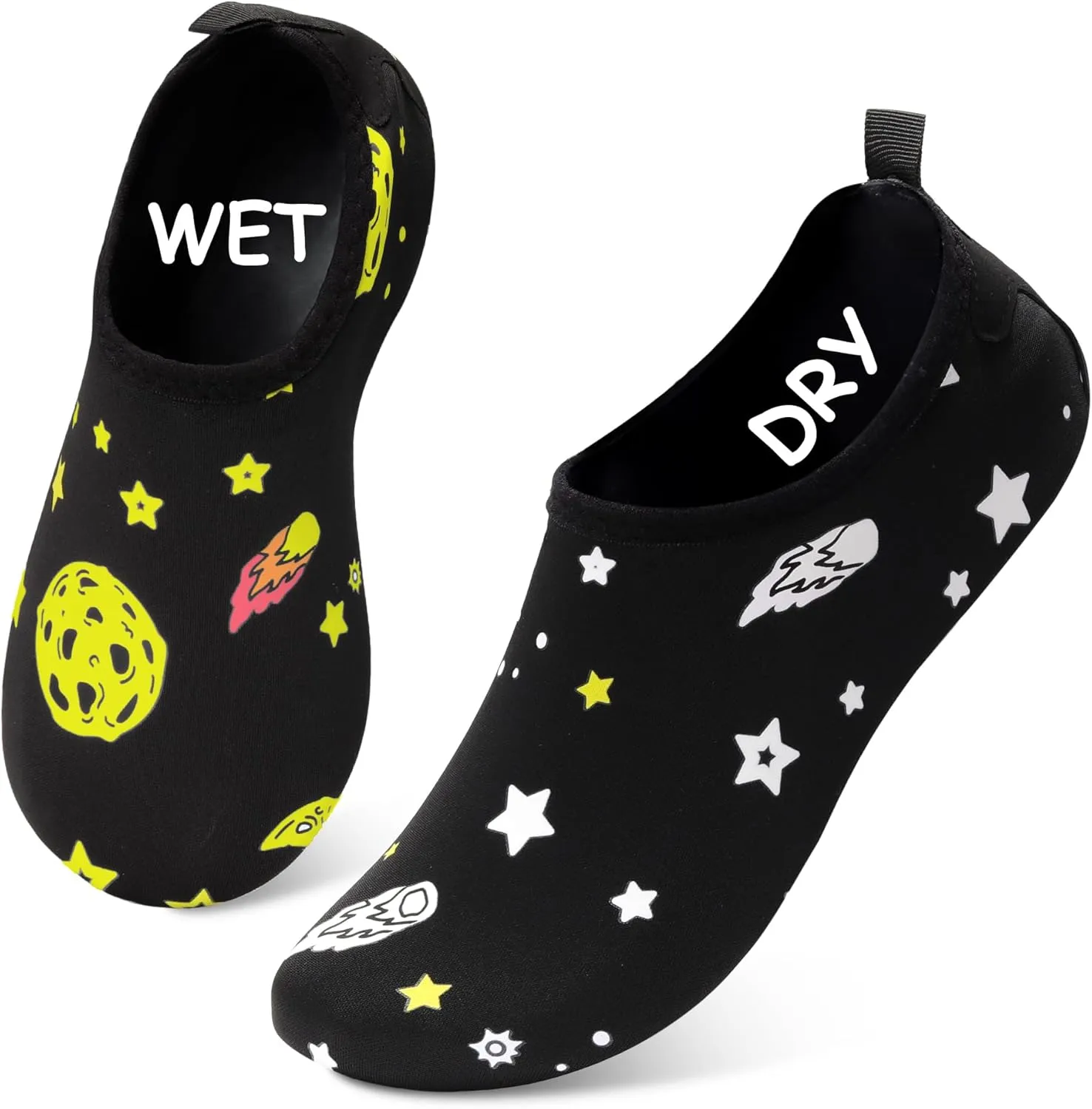 Water Shoes for Kids,Swim Shoes Boys Color Changing Cartoon,Girls Beach Shoes,Toddler Aqua Socks Zapato de Agua para Nios
