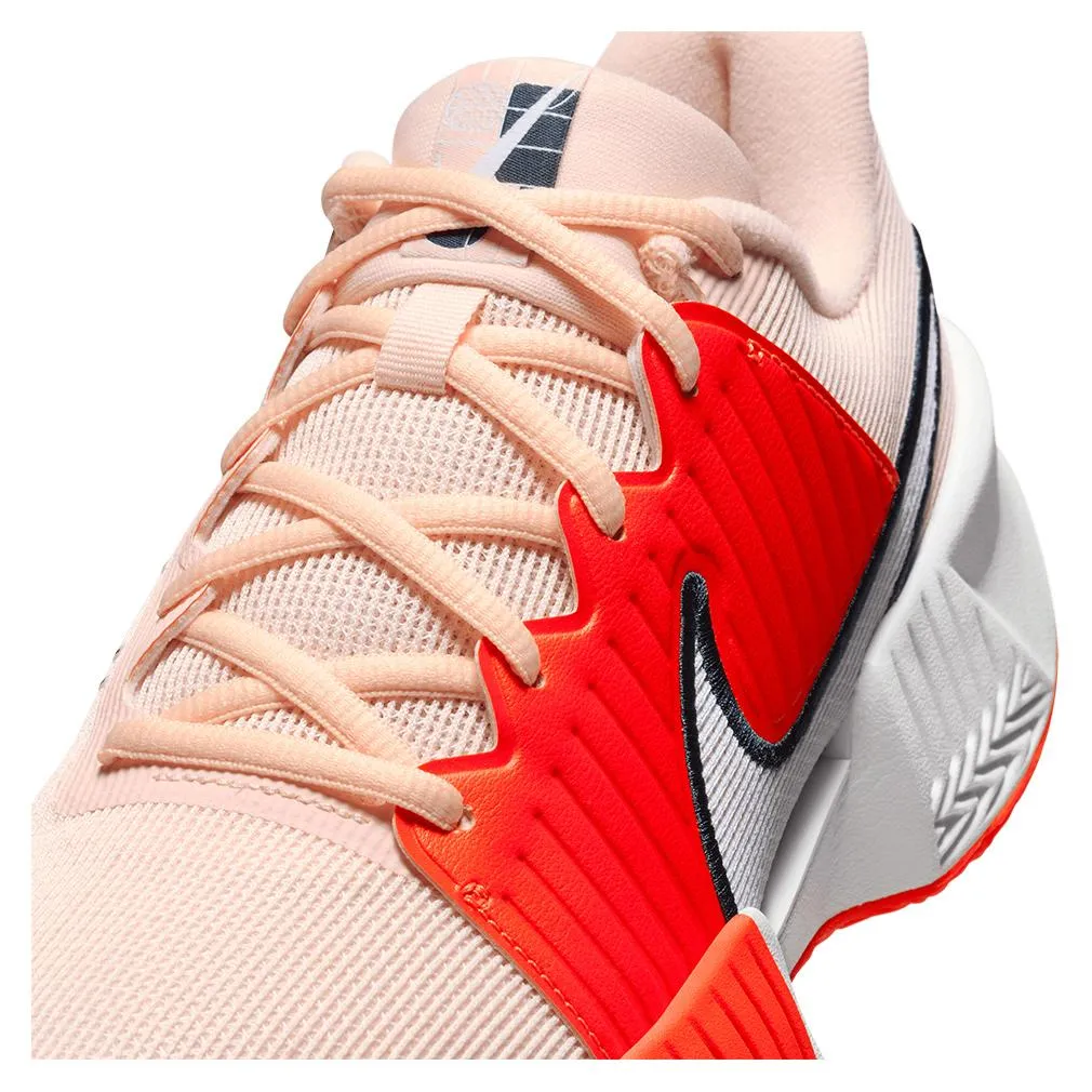 Women's GP Pickleball Pro Shoes Crimson Tint and White