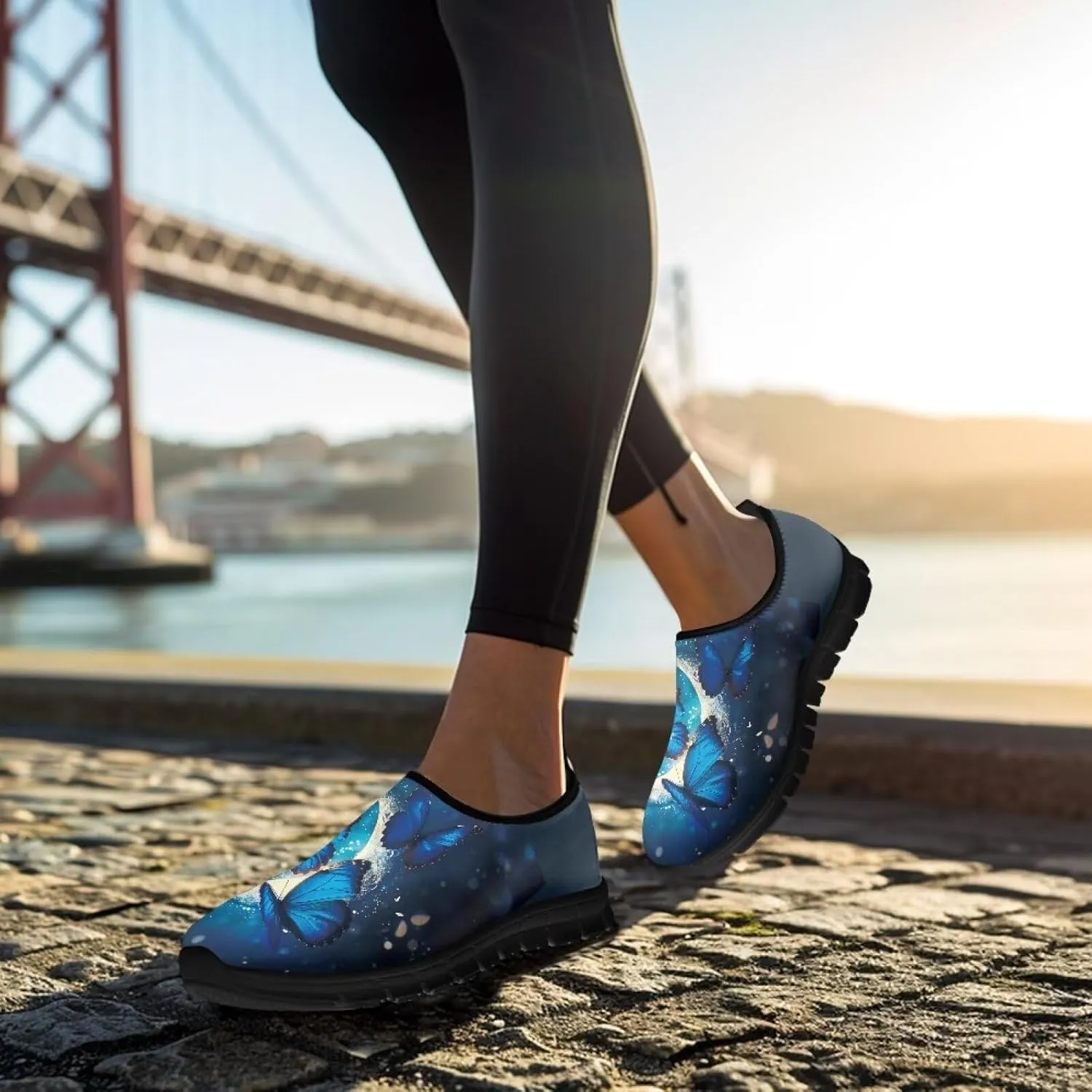 Women's Sneakers Breathable Lightweight Non Slip Walking Running Shoes Indoor Outdoor Gym Sneakers