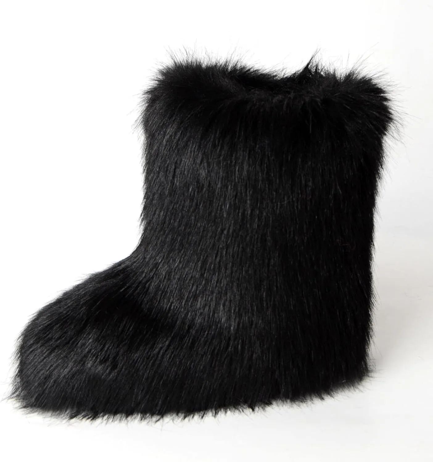 Womens Snow Boots Waterproof Wide Calf Womens Winter Ankle Boots Low Heel Womens Winter Boots Waterproof Warm Womens Waterproof Boots Tall Zipper Womens Winter Ankle Boots Slip on