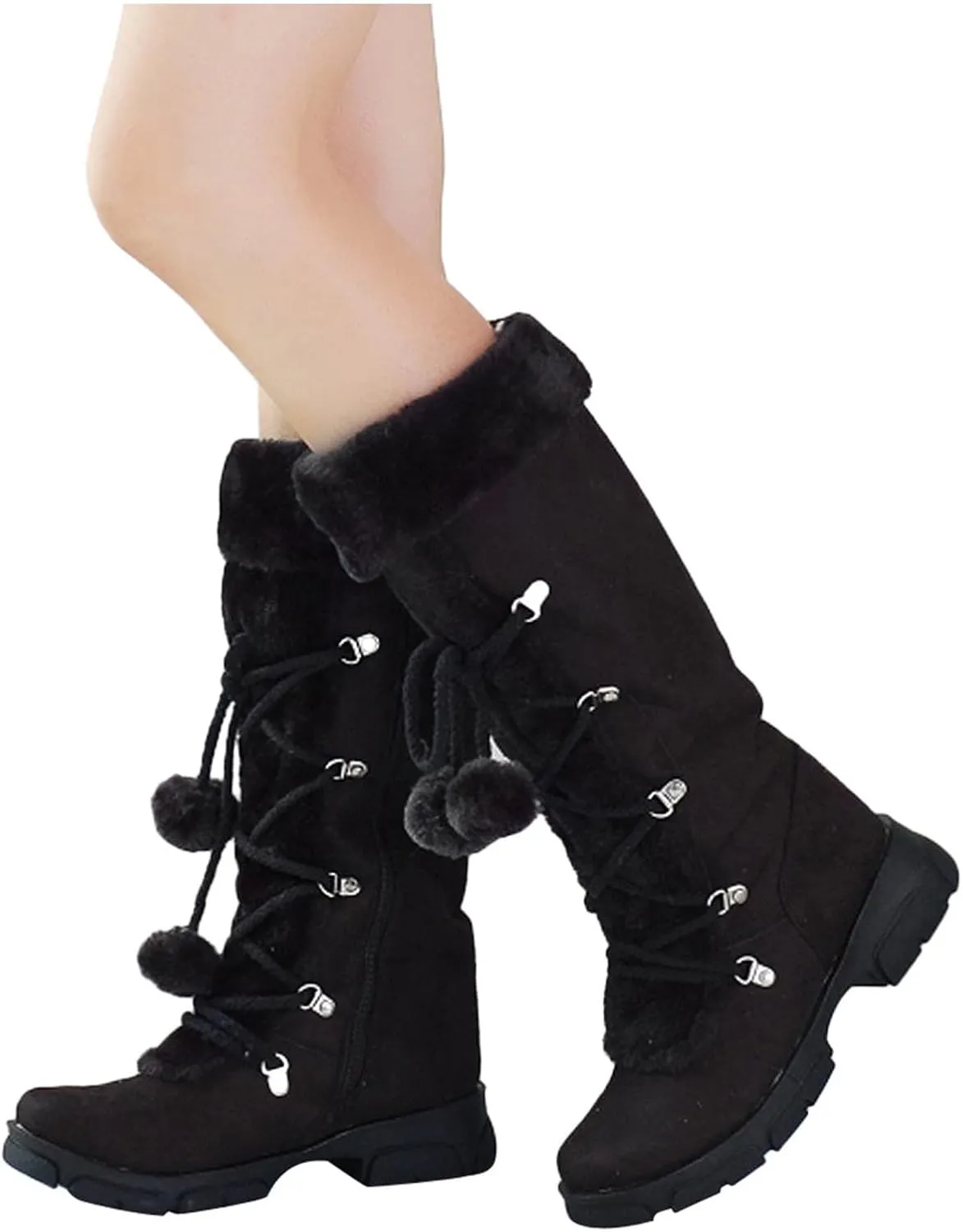 Womens Snowboard Boots Size 8 Lightweight Waterproof Snow Boots Women Wide Width Winter Boots for Women Plus Size Zapatos De Mujer Para Nieve Botas Para El FrO De Mujer