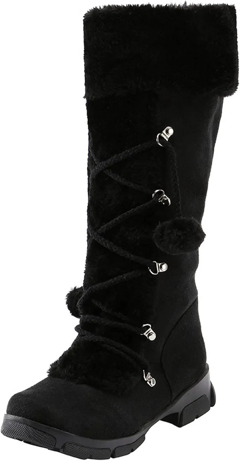 Womens Snowboard Boots Size 8 Lightweight Waterproof Snow Boots Women Wide Width Winter Boots for Women Plus Size Zapatos De Mujer Para Nieve Botas Para El FrO De Mujer
