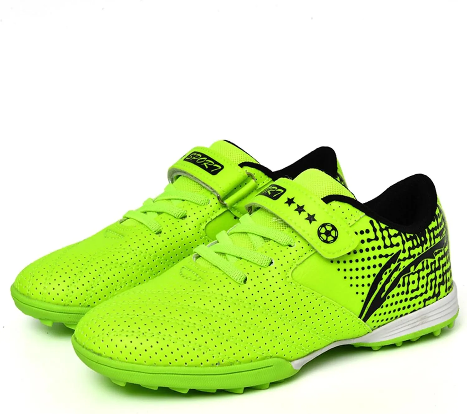 YUKTOPA Kids Men's Soccer Cleats Athletic Shoes Ground Football Profession Training Boots(Little Kid/Big Kid/Men)
