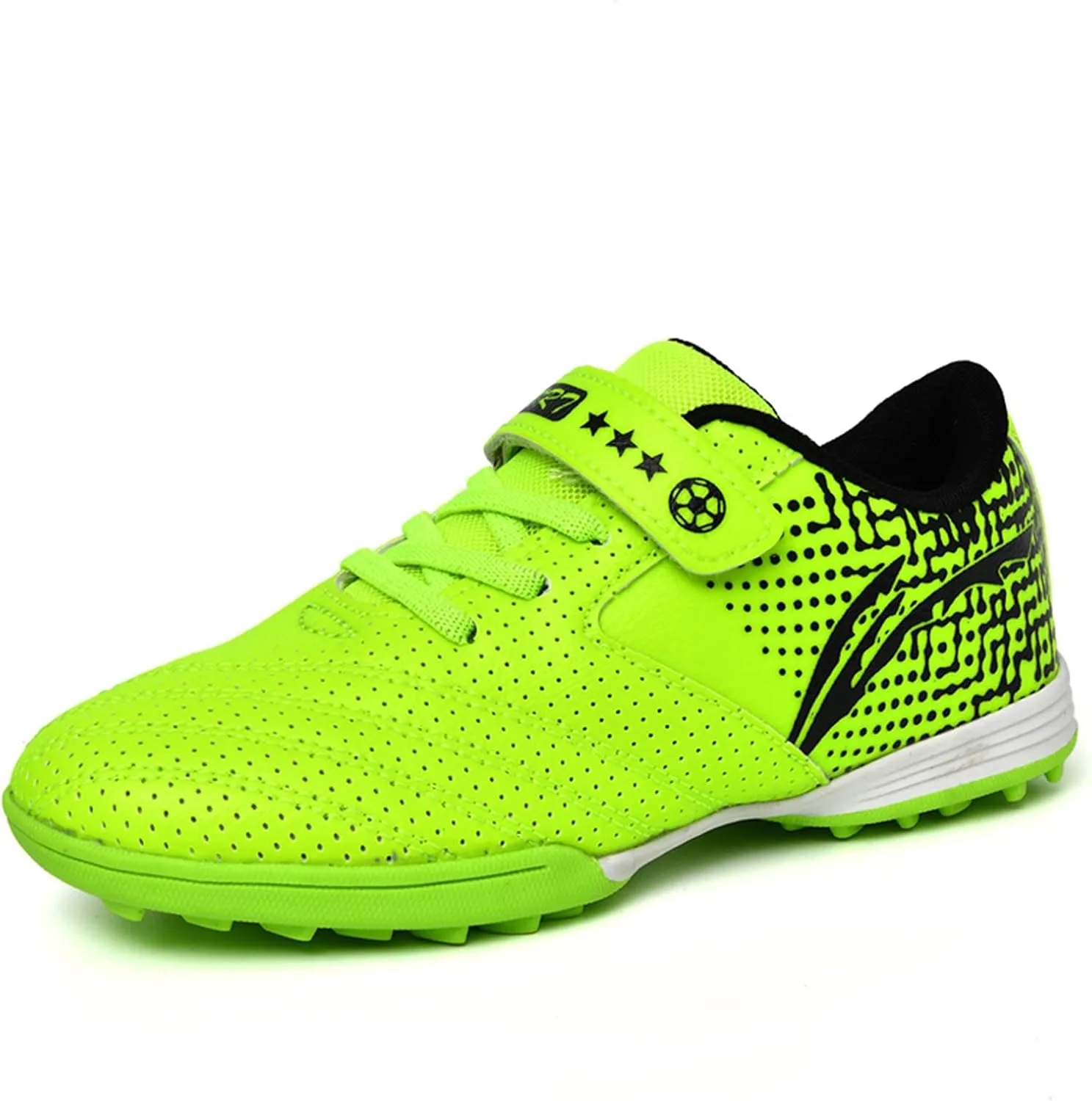 YUKTOPA Kids Men's Soccer Cleats Athletic Shoes Ground Football Profession Training Boots(Little Kid/Big Kid/Men)
